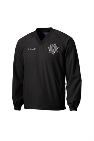 Sport-Tek® V-Neck Raglan Wind Shirt JST72