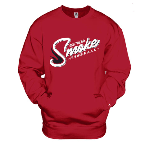 BADGER ATHLETIC FLEECE POCKET CREW