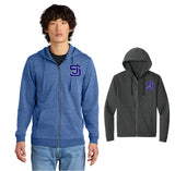 District® Perfect Tri® Fleece Full-Zip Hoodie DT1302