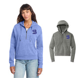 District® Women’s Perfect Tri® Fleece 1/2-Zip Pullover DT1311