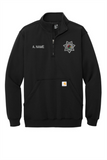 Carhartt® Midweight 1/4-Zip Mock Neck Sweatshirt