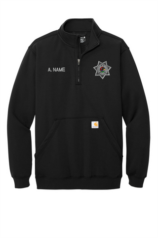 Carhartt® Midweight 1/4-Zip Mock Neck Sweatshirt