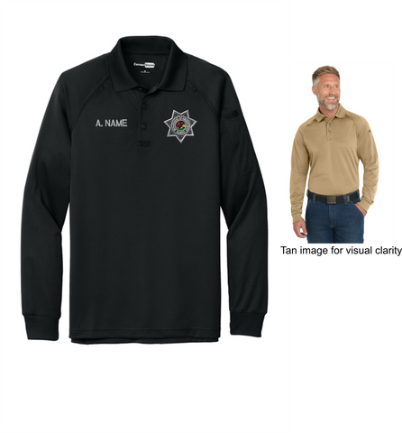 CornerStone® Select Long Sleeve Snag-Proof Tactical Polo