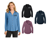 Port Authority® Women’s Luxe Knit Button Tunic