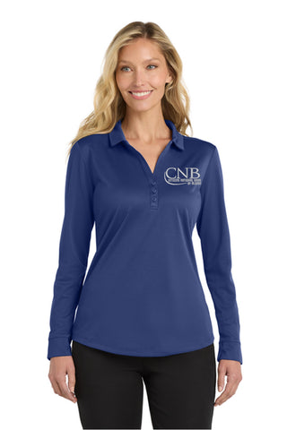 Port Authority® Women's Silk Touch™ Performance Long Sleeve Polo LS40LS