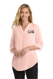Port Authority® Women's 3/4-Sleeve Tunic Blouse