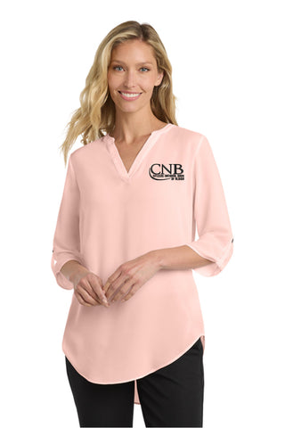 Port Authority® Women's 3/4-Sleeve Tunic Blouse