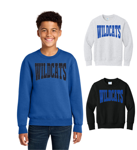 Port & Co® Youth Core Fleece Crewneck Sweatshirt PC78Y