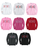 XOXO PUFF CREW SWEATSHIRT - Port & Company® Core Fleece
