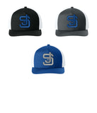 Sport-Tek® Stretch-Tek 5-Panel Trucker Cap STC 75