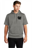 Sport-Tek ® Sport-Wick ® Fleece Short Sleeve Hooded Pullover
