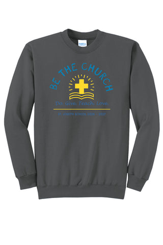 THEME Port & Co™ Core Fleece Crewneck Sweatshirt
