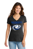 Port & Co™ Women's Tri-Blend V-Neck Tee